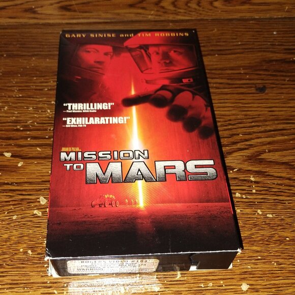 The Mission to Mars (VHS, 2000,Touchstone Pictures) Gary Sinise Jerry O'Connell - Picture 1 of 6